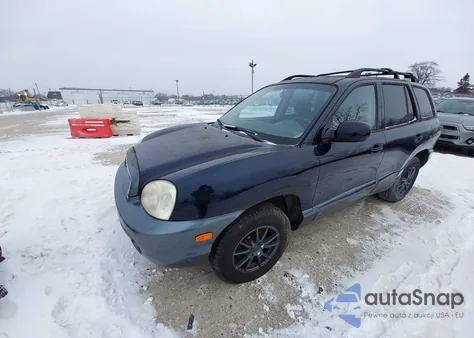 2004 Hyundai Santa Fe Gls/Lx from USA, damaged, VIN KM8SC73E44U834766
